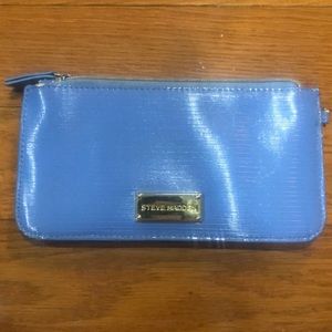 Steve Madden Synthetic Textured Wallet Light Blue